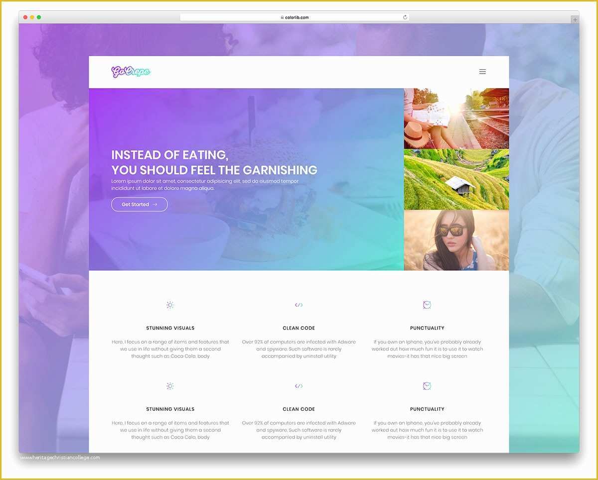 Colorlib Free Templates Of 25 Best Free Graphy Website Templates for Professionals