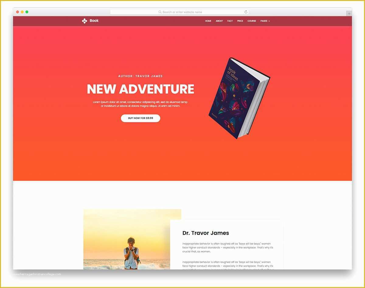 Colorlib Free Templates Of 25 Best Free Simple Website Templates for All Famous