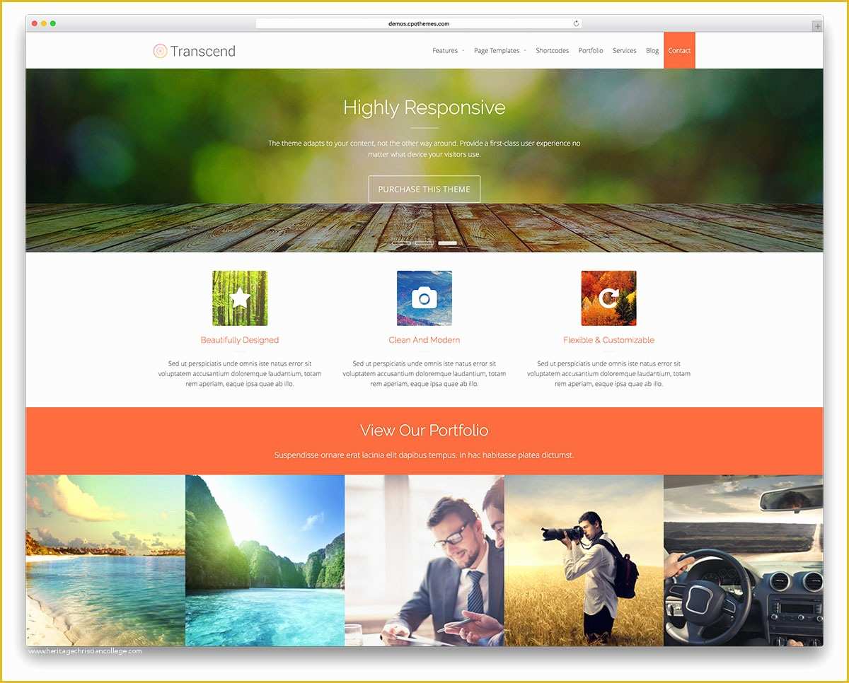 Colorlib Free Templates Of 30 Free Responsive Graphy Wordpress themes 2019