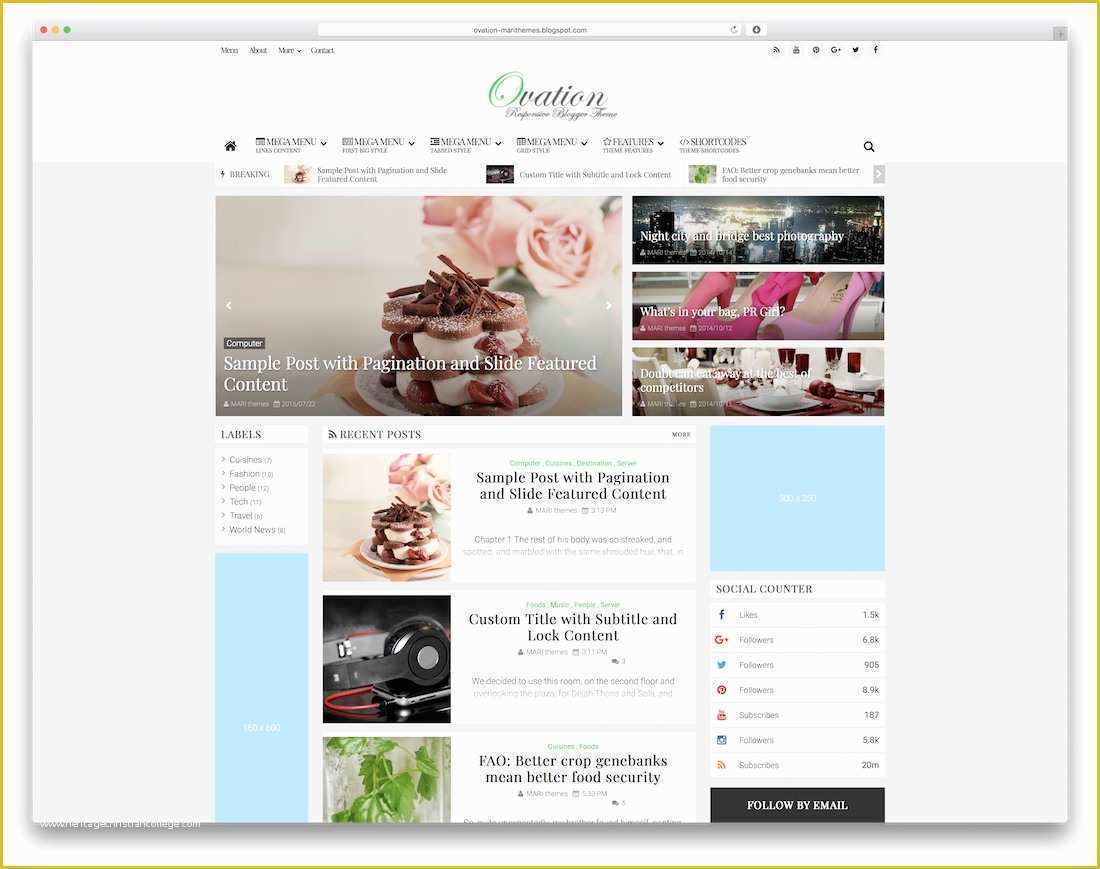 Colorlib Free Templates Of 45 Best Free Responsive Blogger Templates 2019 Colorlib