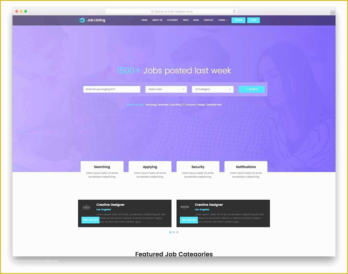 Colorlib Free Templates Of Fresh Simple HTML Website Template With Css 