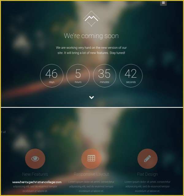 Coming soon Landing Page Template Free Of 12 Ing soon Wordpress themes &amp; Templates