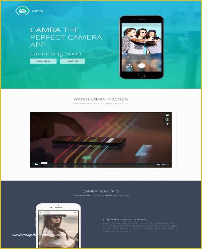 Coming soon Landing Page Template Free Of 50 Excellent HTML Landing Page Templates Free &amp; Premium