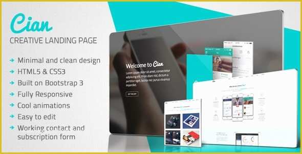 Coming soon Landing Page Template Free Of Awesome Landing Page Templates 56pixels