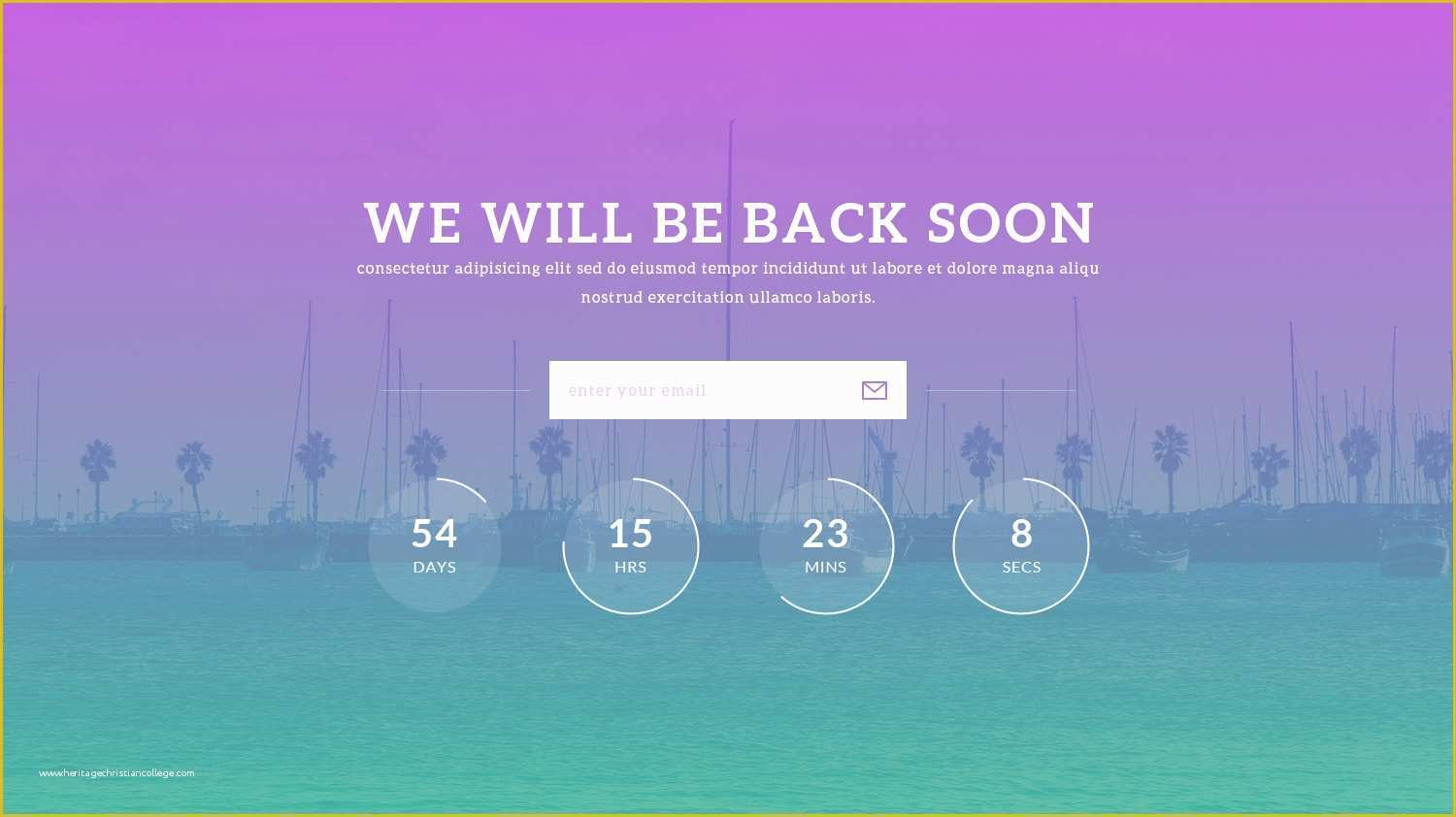 Coming soon Template Free Of 100 Best Free Responsive HTML5 Css3 Templates 2017