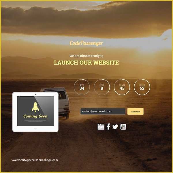 Coming soon Template Free Of 21 Free Ing soon Under Construction HTML Web Templates