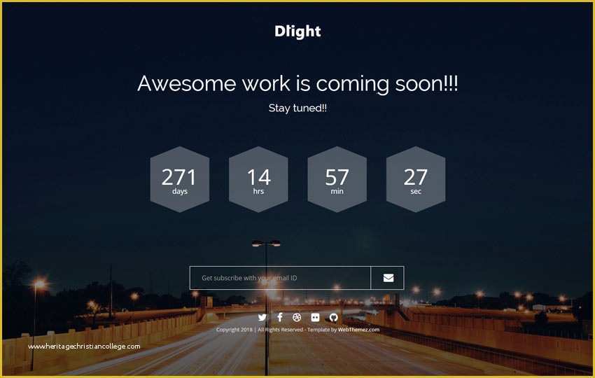 Coming soon Template Free Of Free Ing soon Bootstrap Template Webthemez