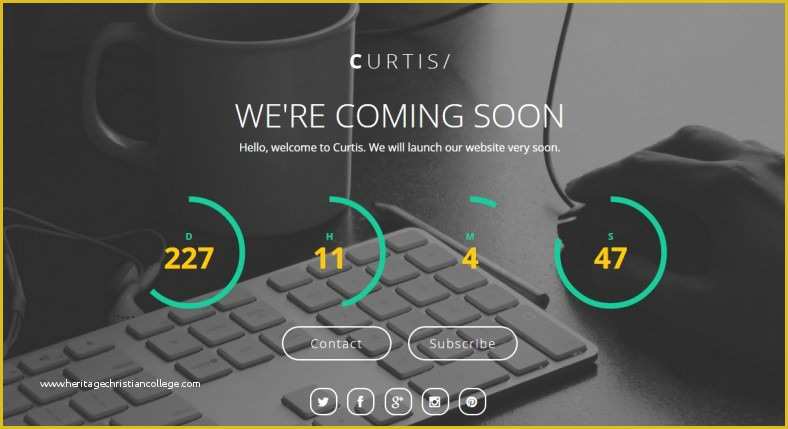 Coming soon Template Free Of HTML5 Ing soon Page Templates & themes