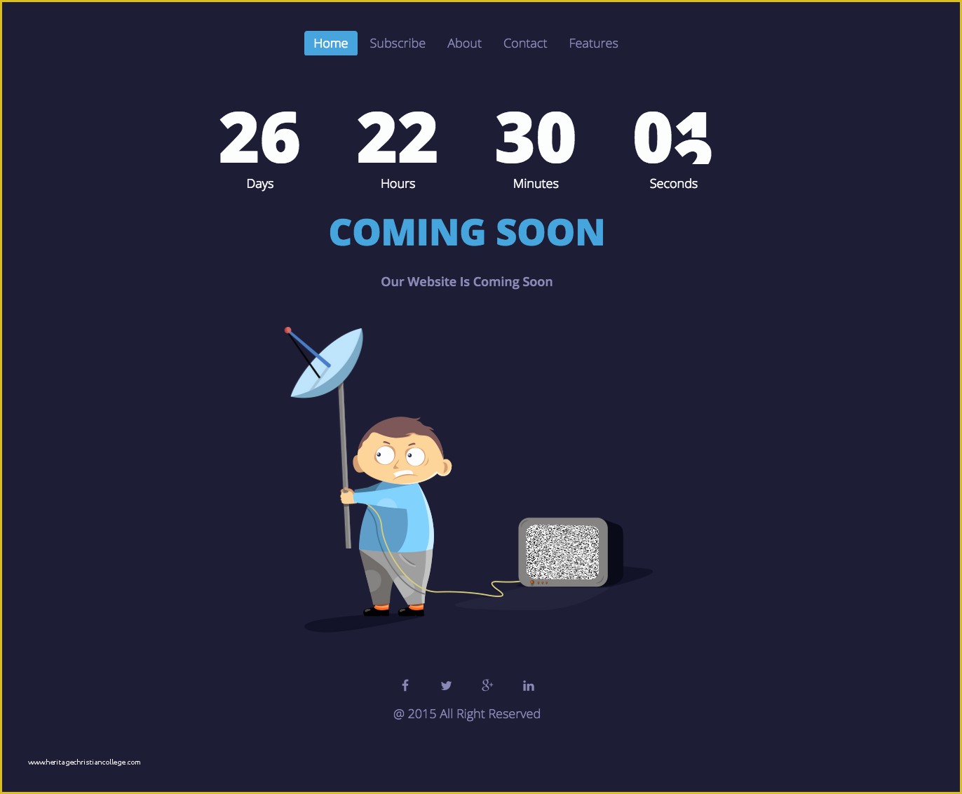 Coming soon Template Free Of Ukieboy Responsive Animated Ing soon Template by