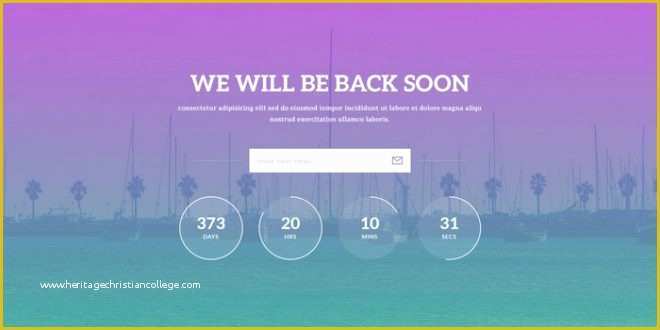 Coming soon Website Template Free Of 30 Free HTML5 Website Under Construction Ing soon