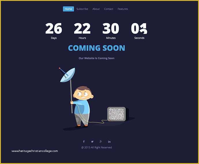 Coming soon Website Template Free Of 43 Cool HTML Ing soon Templates