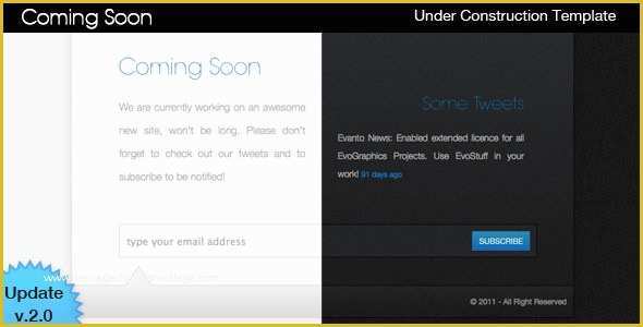 Coming soon Website Template Free Of 45 Best Ing soon Website Templates