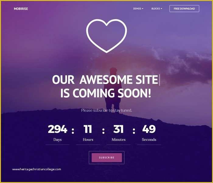 Coming soon Website Template Free Of 50 Free Ing soon Under Construction HTML Website Templates
