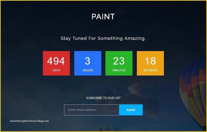Coming soon Website Template Free Of Bootstrap HTML5 Ing soon Web Template Webthemez