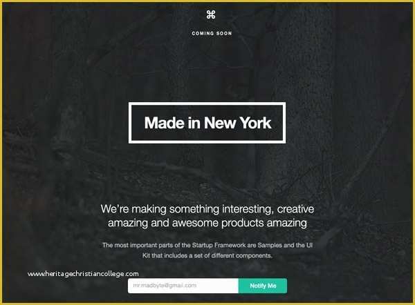 Coming soon Website Template Free Of Ing soon Page Design Examples and Templates Designmodo