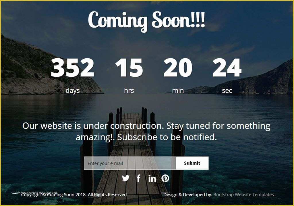 Coming soon Website Template Free Of Ing soon Website Template Free Free