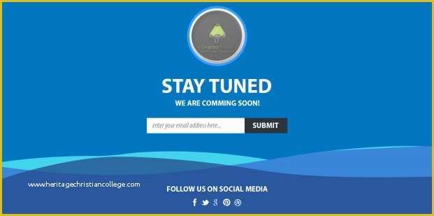 Coming soon Website Template Free Of Psd Ing soon Website Template – Designscanyon