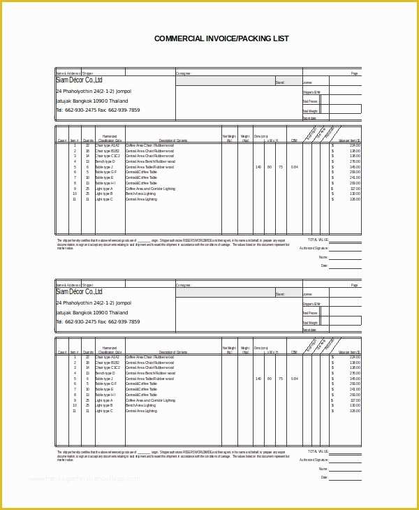 Commercial Invoice Template Excel Free Download Of 10 Excel Invoice Templates