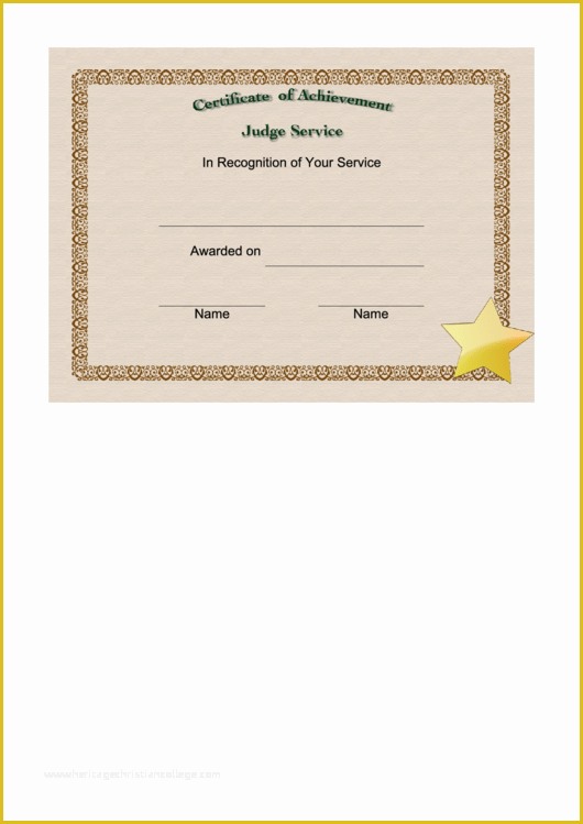 Community Service Certificate Template Free Of top 6 Munity Service Award Templates Free to