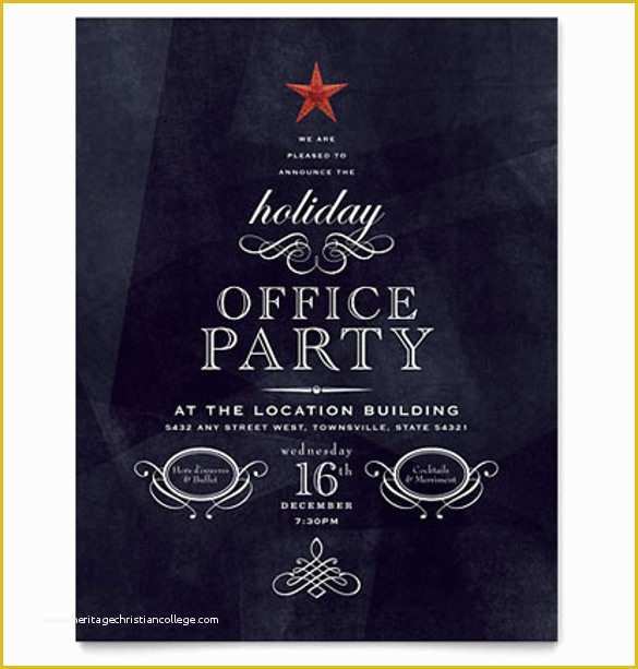 Company Christmas Party Flyer Template Free Of 23 Word Party Flyer Templates Free Download