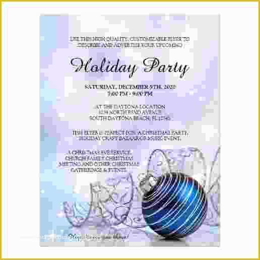 Company Christmas Party Flyer Template Free Of 5 Holiday Flyer Templates Free Bookletemplate