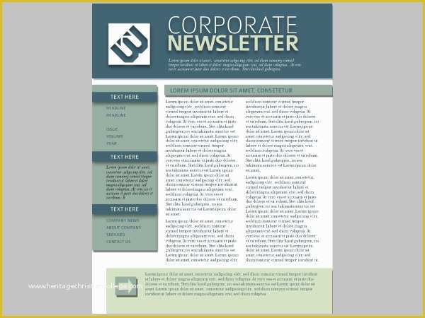 Company Newsletter Template Free Of 33 Free Newsletter Templates Free Psd Ai Vector Eps