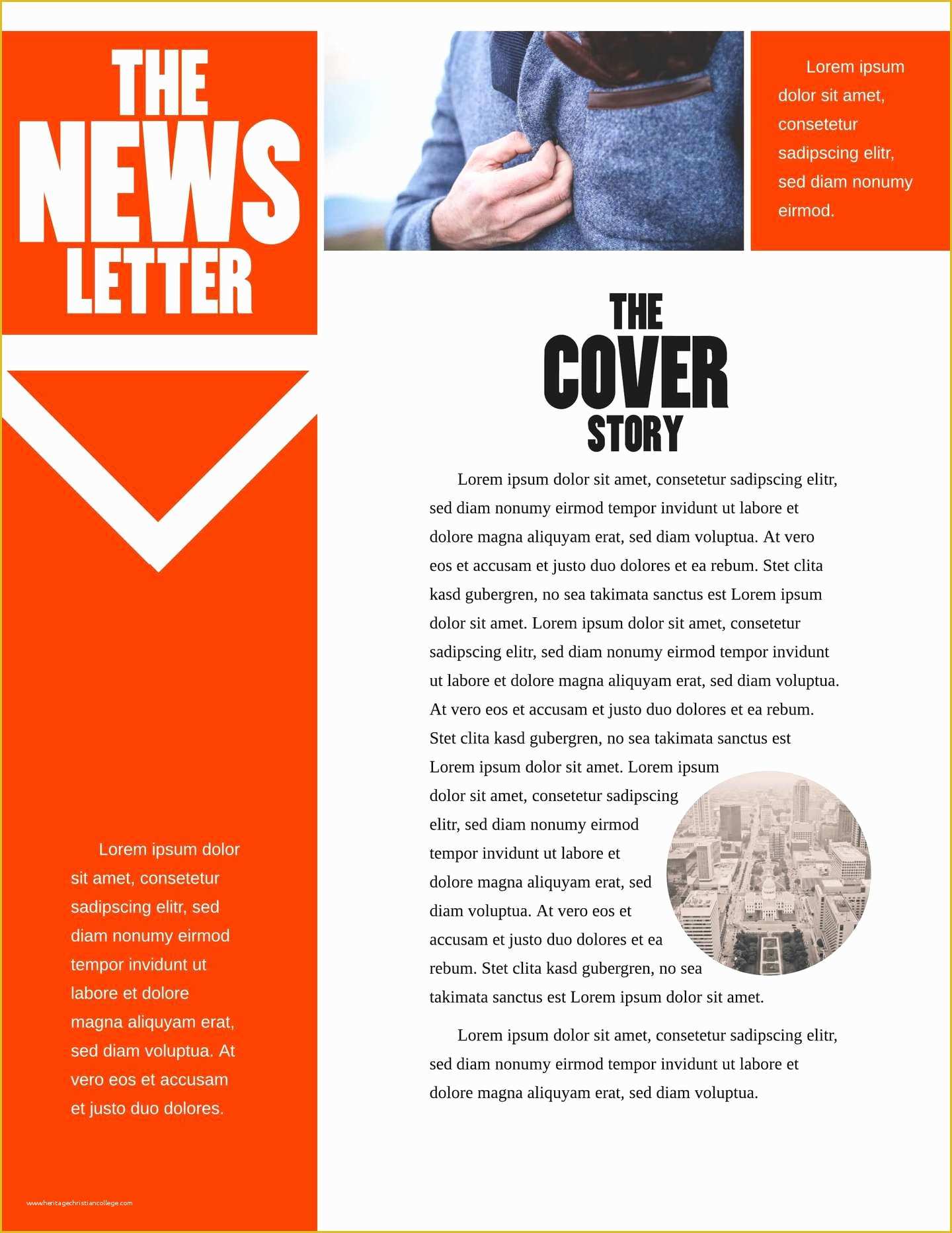 Company Newsletter Template Free Of Free Printable Newsletter Templates & Email Newsletter