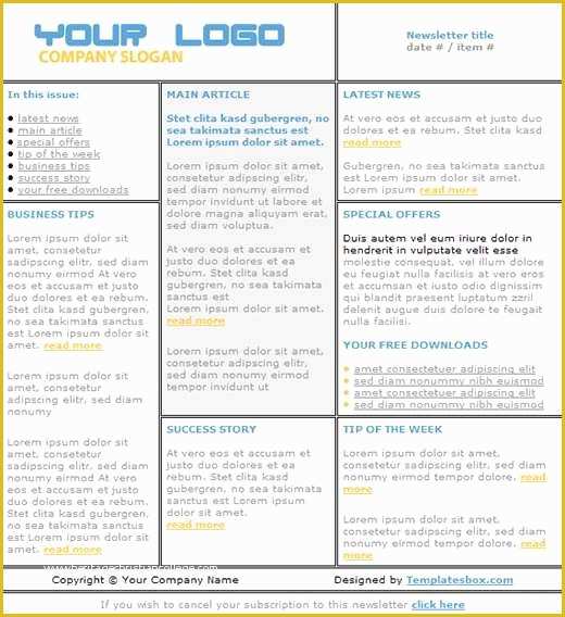 Company Newsletter Template Free Of Pany Newsletter Templates Free Programs Utilities