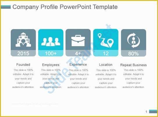 Company Profile Template Powerpoint Free Download Of Pany Overview Presentation Template Pany Profile