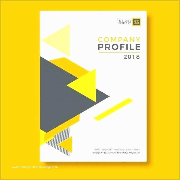 Company Profile Template Powerpoint Free Download Of Pany Profile Cover Design Business Page Template Free