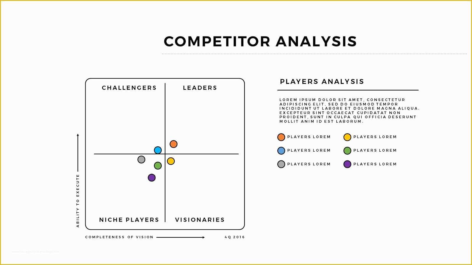 Competitor Analysis Ppt Template Free Of Infographic Petitor Analysis Presentation Free