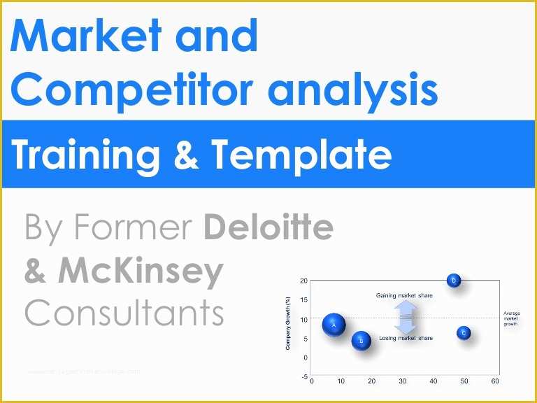 Competitor Analysis Ppt Template Free Of Market & Petitor Analysis Template In Ppt