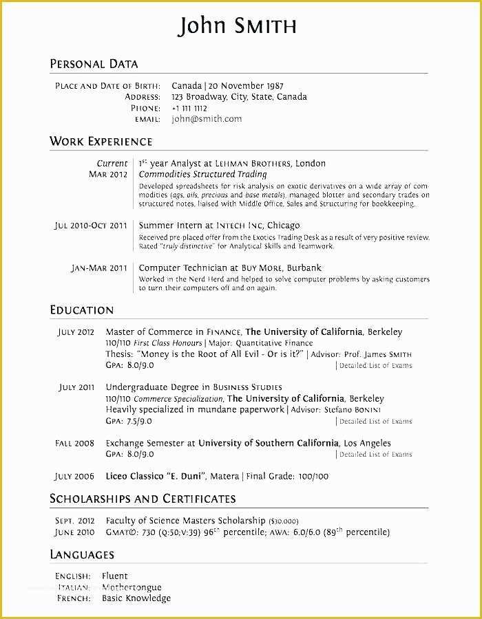 Completely Free Resume Template Download Of Absolutely Free Resume Templates totally Free Resume