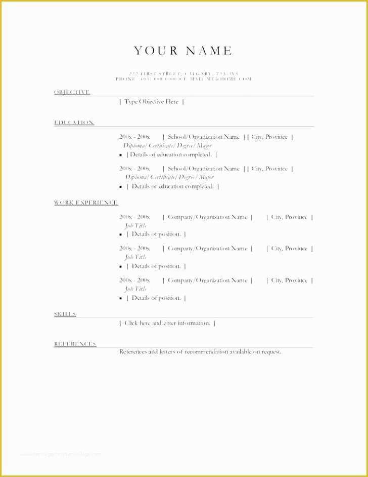 Completely Free Resume Template Download Of Pletely Free Resume Builder Download Create Resume