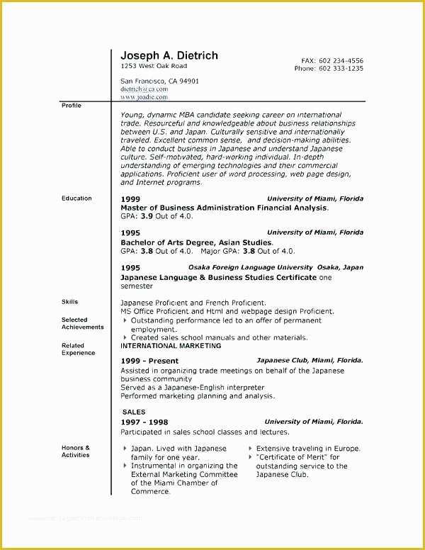 Completely Free Resume Templates Of Absolutely Free Resume Templates