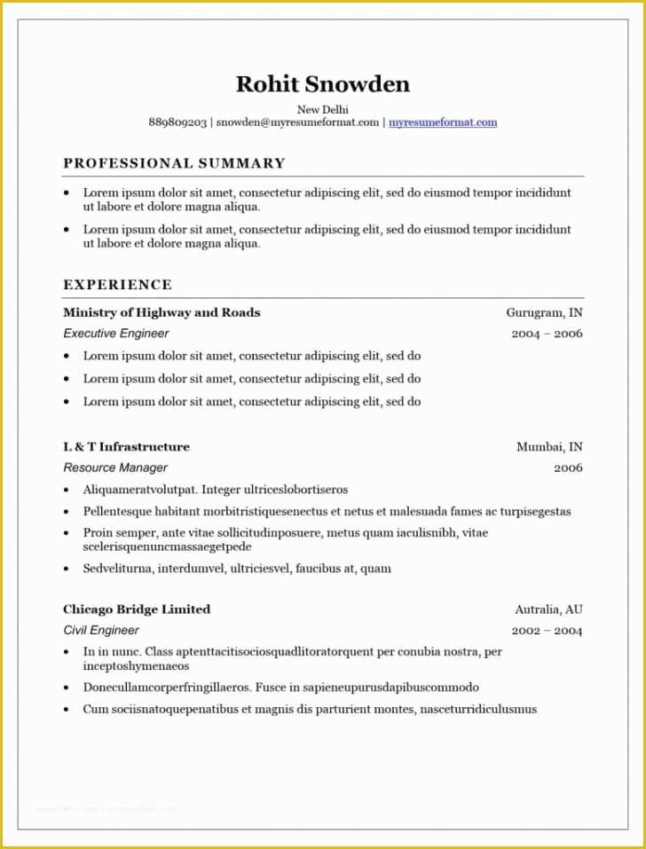 completely free resume builder and download