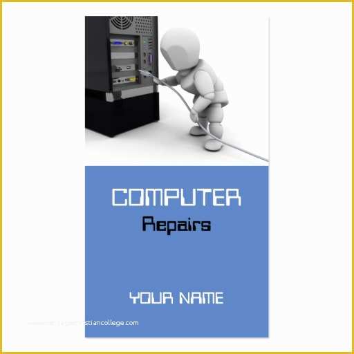 Computer Repair Business Card Templates Free Of 2 000 Puter Repair Business Cards and Puter Repair