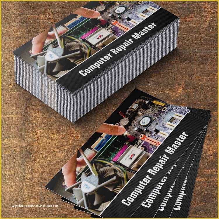 Computer Repair Business Card Templates Free Of 20 000 Featured Business Card Templates