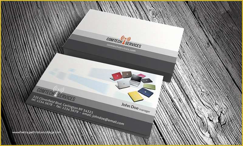 Computer Repair Business Card Templates Free Of Puter Business Card Template Free Download Ct