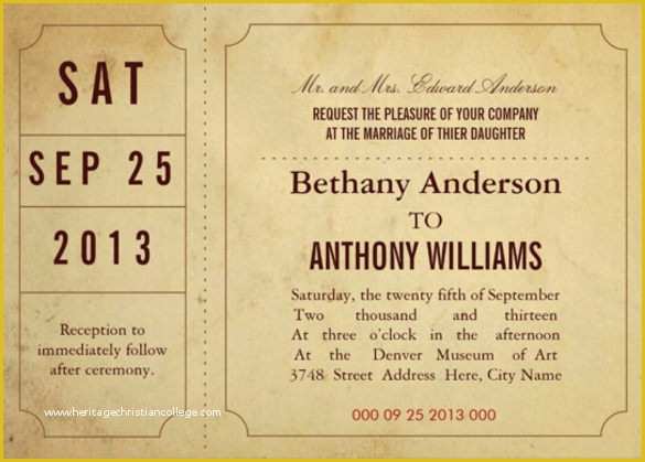 Concert Invitation Template Free Of 41 Ticket Invitation Templates Psd Ai Word Pages
