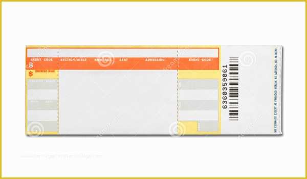 Concert Ticket Template Free Of 16 Concert Ticket Templates Psd Vector Eps