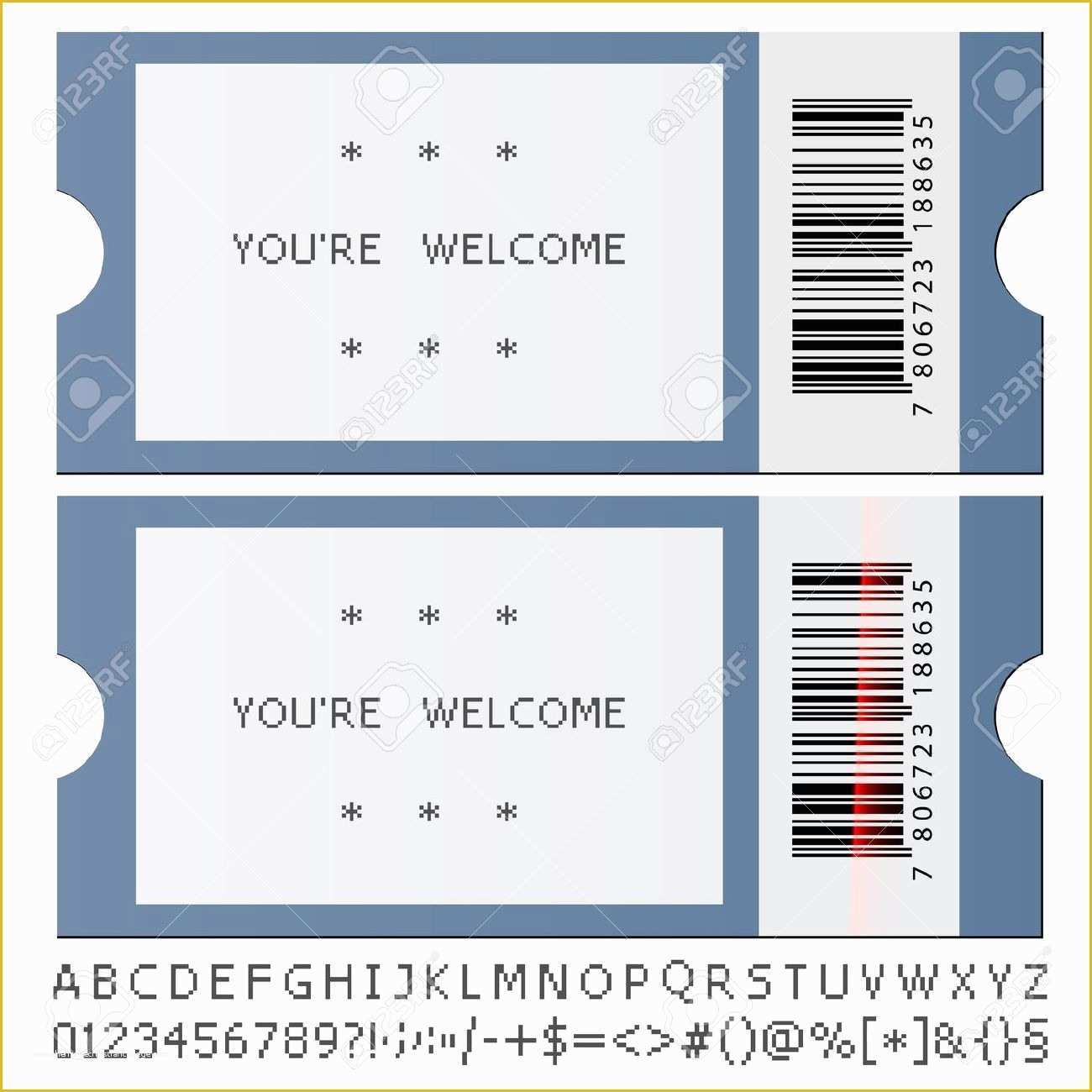 Concert Ticket Template Free Of Concert Ticket Template Word Sarahepps