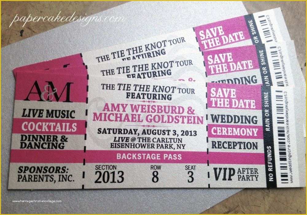 Concert Ticket Template Free Of Wedding event Ticket Template Printable