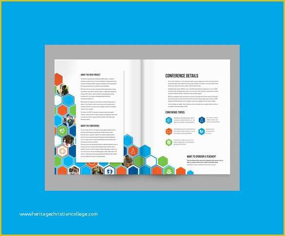 Conference Brochure Template Free Of 16 Sample Elegant Conference Brochure Templates Documents