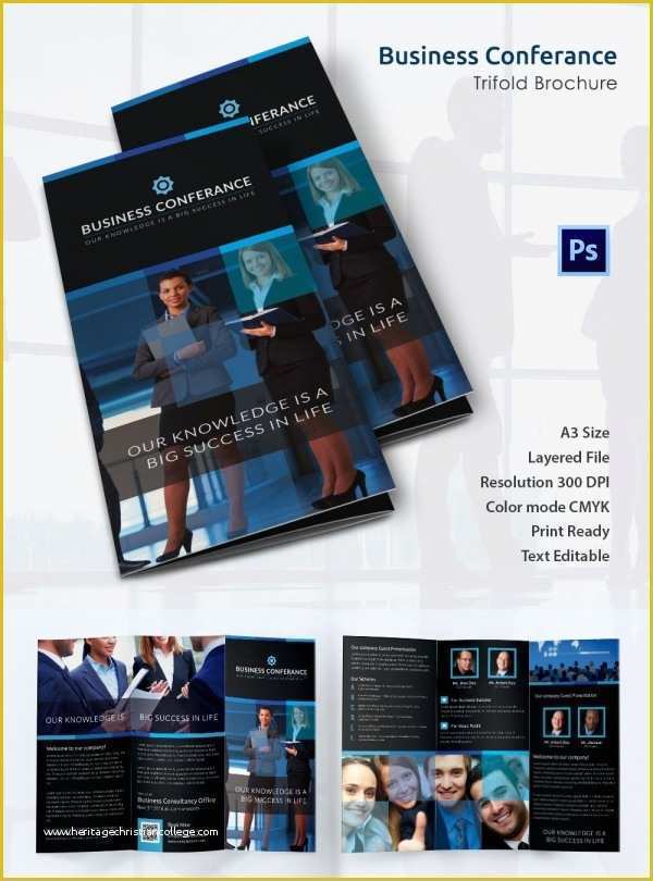 Conference Brochure Template Free Of 18 Conference Brochure Templates – Free Psd Eps Ai