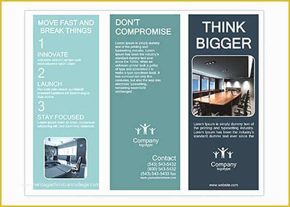 Conference Brochure Template Free Of 19 Conference Brochure Templates Free Psd Eps Ai