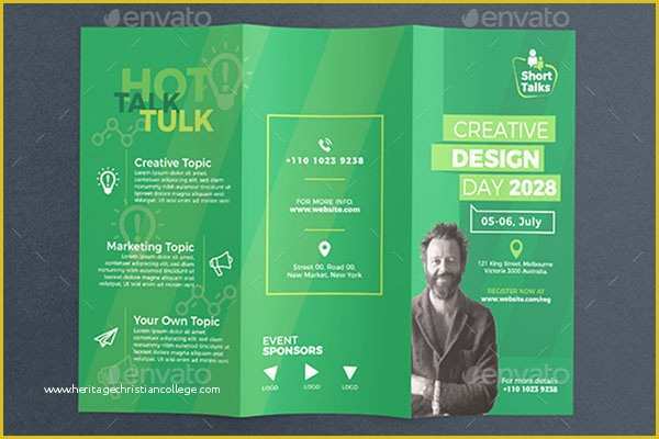 Conference Brochure Template Free Of 23 Conference Brochure Templates Free Pdf Word Psd Designs