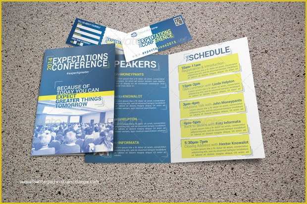 Conference Brochure Template Free Of Conference Brochure Design Business Brochure Design