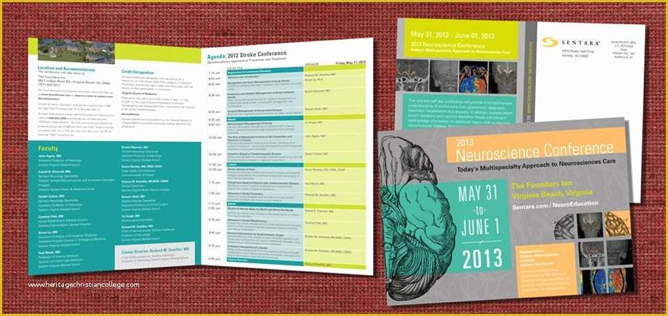 Conference Brochure Template Free Of Conference Program Booklet Template Registration Program