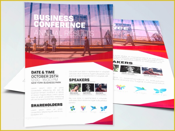 Conference Brochure Template Free Of Flyers Graphics Brochures Mock Ups and More by Graphicfy